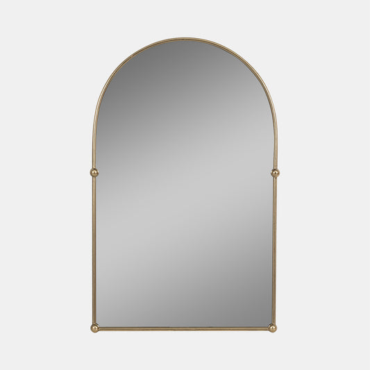 Arch Mirror with Knobs