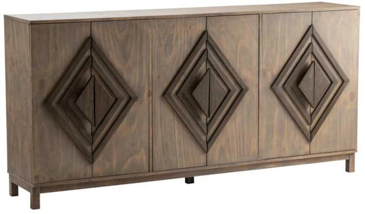 Tatum 6-Door Diamond Sideboard