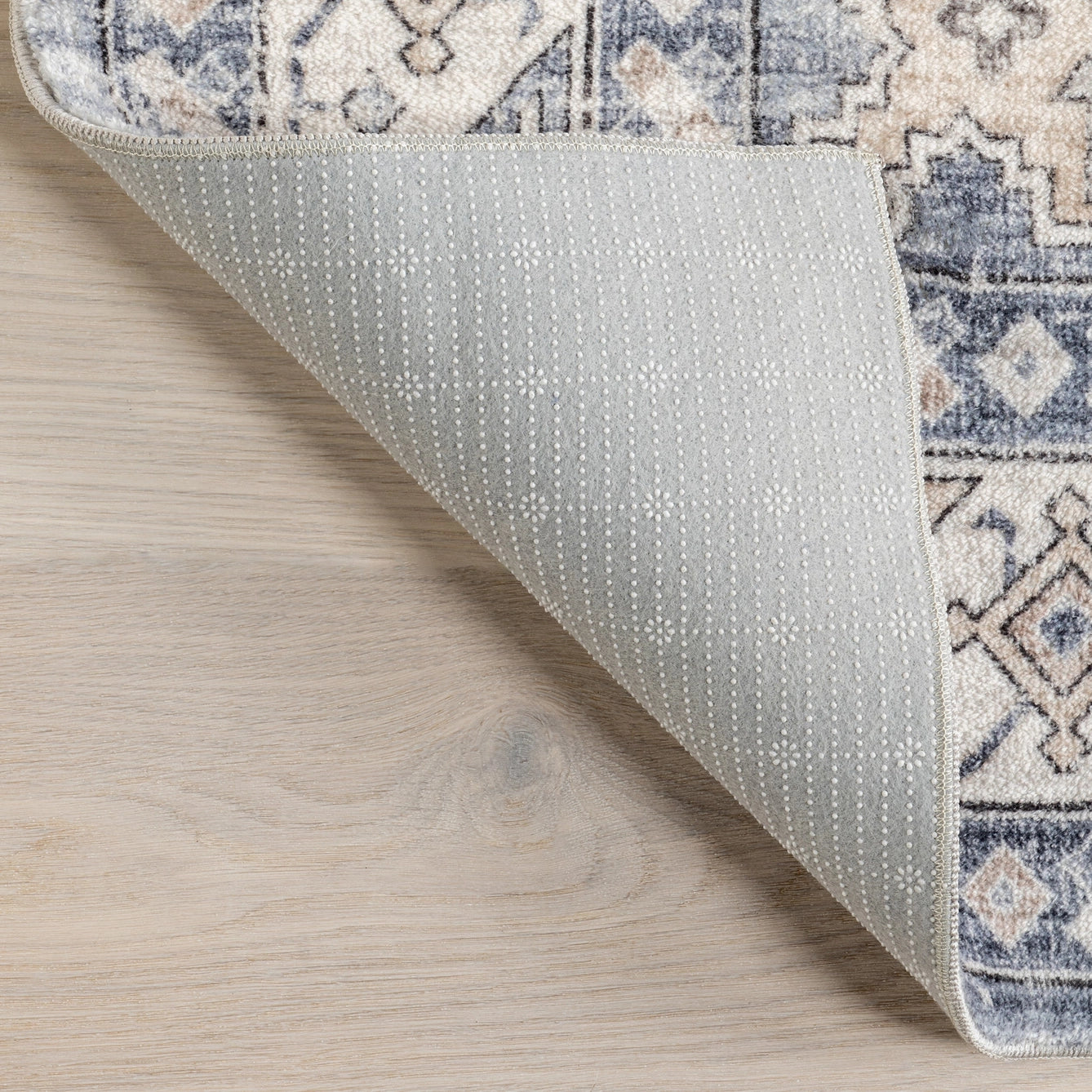 Jayley Vintage Washable Medallion Rug 8x10