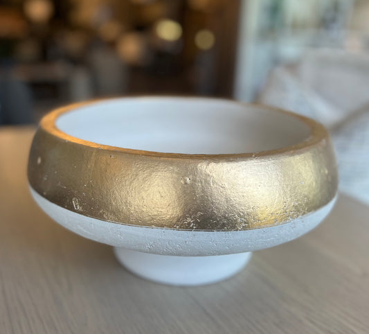 Two-Tone Pedestal Bowl