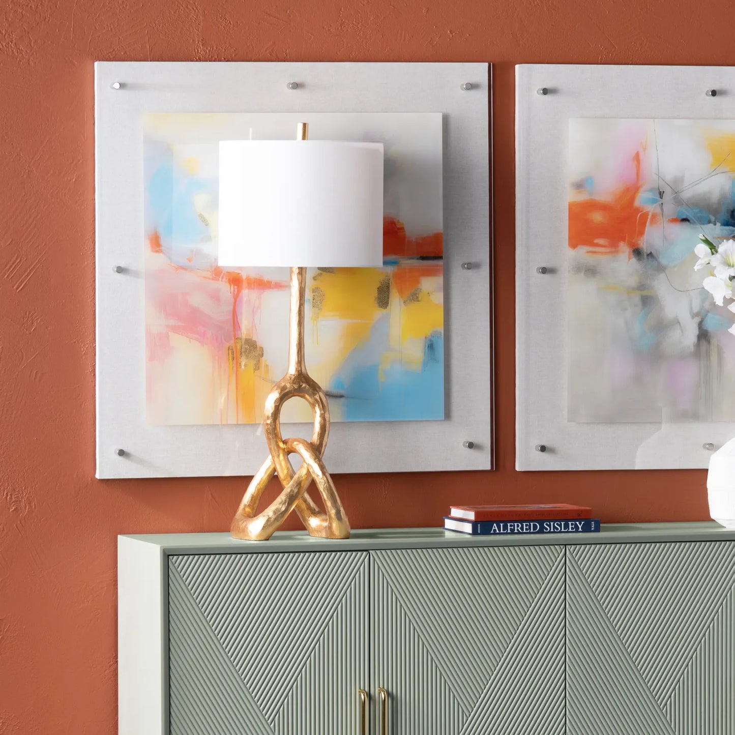 St. Pete Sculptural Buffet Lamp