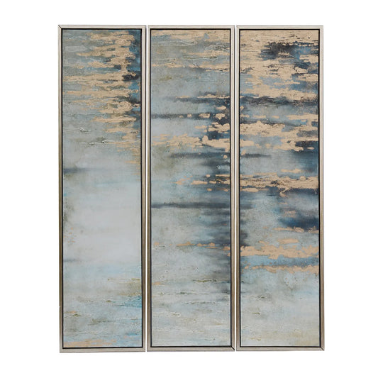 Blue Skies Set of 3 Canvases