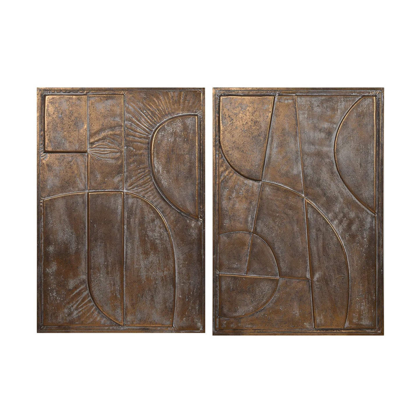 Henley Metal Wall Diptych