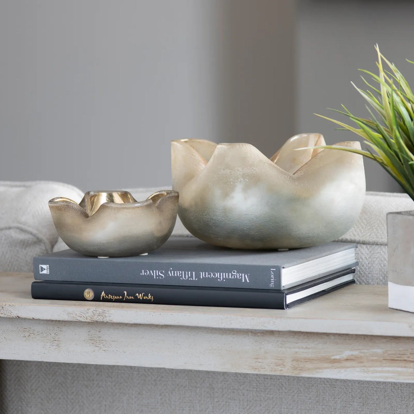 Blown Glass Bowl Set