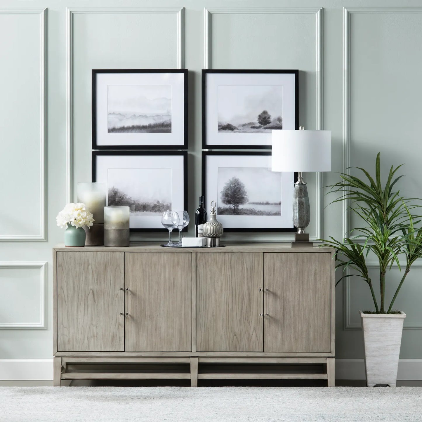 Beckett 4 Door Sideboard