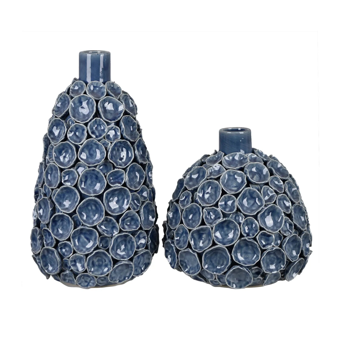 Blue Emily Vases