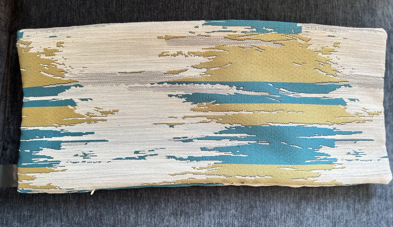 Teal Lumbar Pillow