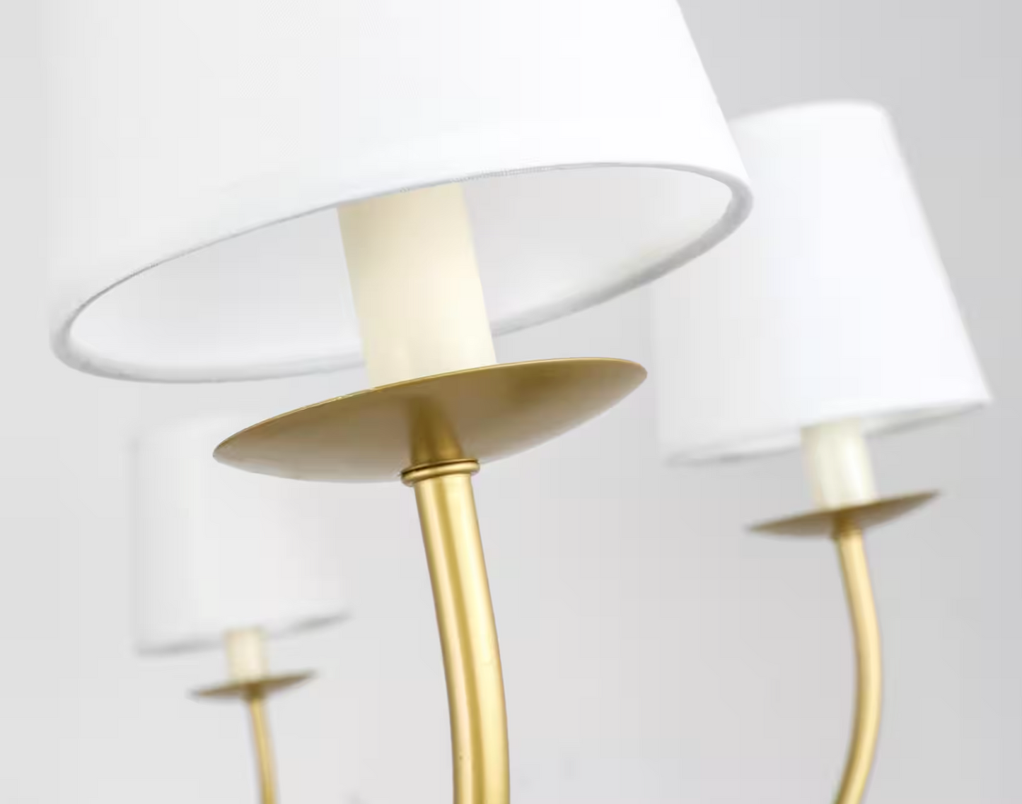 Eclipse Chandelier in Brass