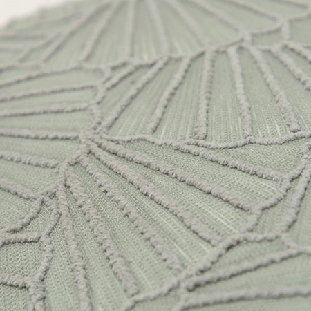 Blue/Gray Embroidered Throw Pillow