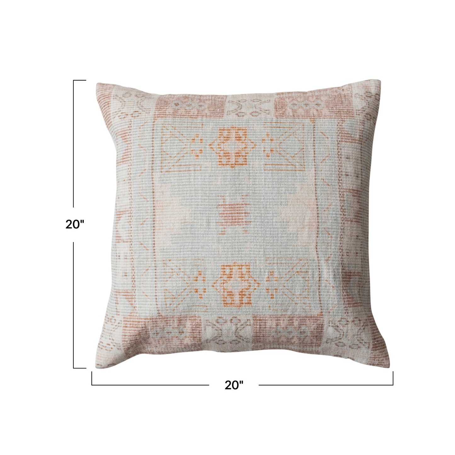 Pastel Desert Throw Pillow