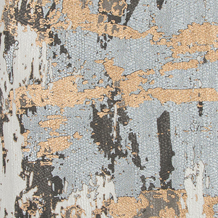 Abstract Gold/Neutral Throw Pillow