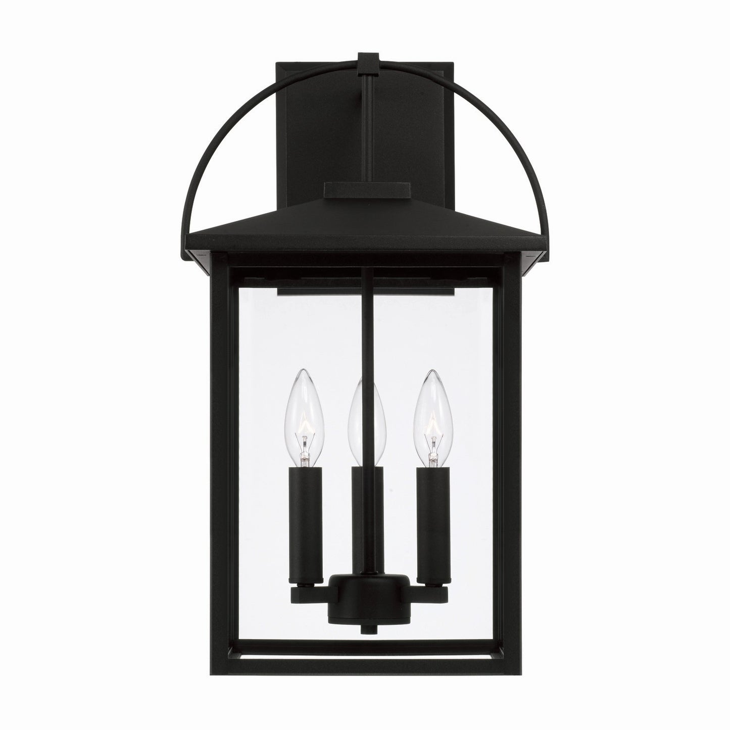 Bryson Exterior Lantern 3 LT in Black - Medium
