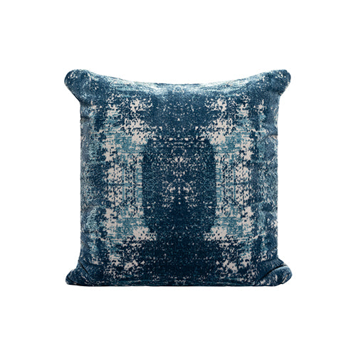 Blue/Ivory 20" x 20" Pillow