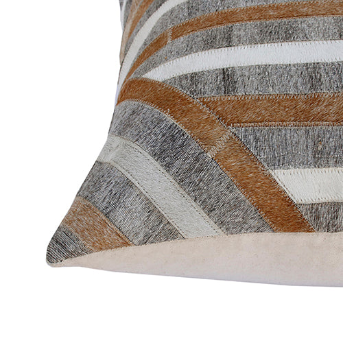 Multi Leather Pillow