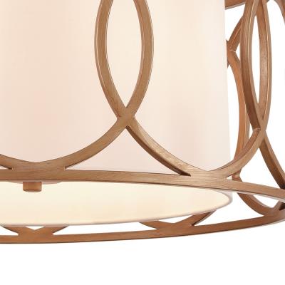 Ringlets Chandelier in Matte Gold