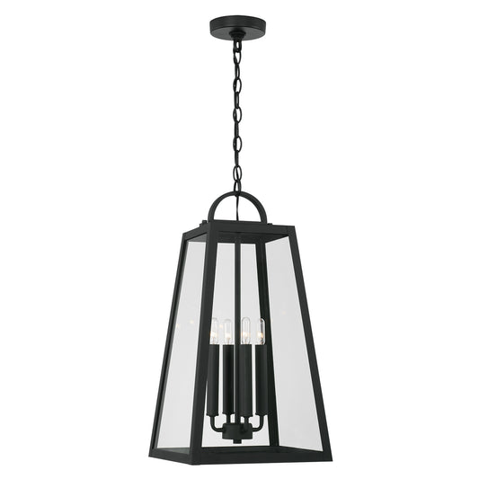 Hamp 4 Exterior Pendant 4LT in Black