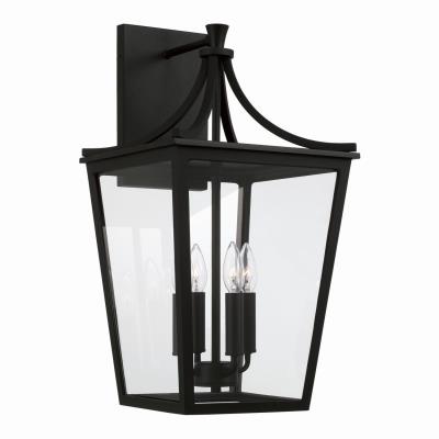 Adair Exterior Lantern 4 LT in Black