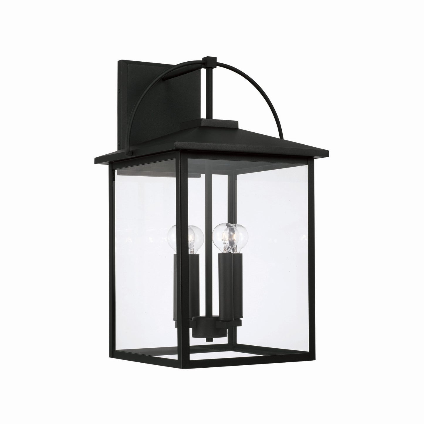 Bryson Exterior Lantern 4 LT in Black - Large