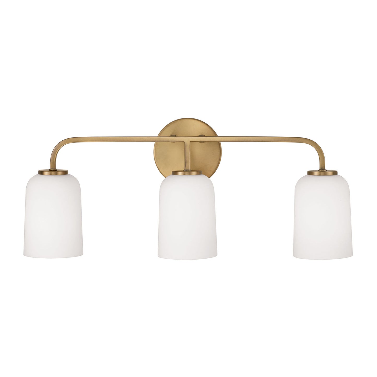 Lawson 3-Light Vanity in Aged Brass
