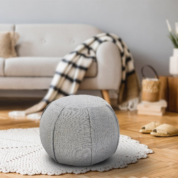 Grey Pouf