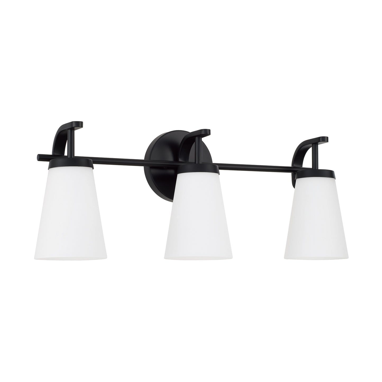 Drake 3-Light Vanity in Matte Black