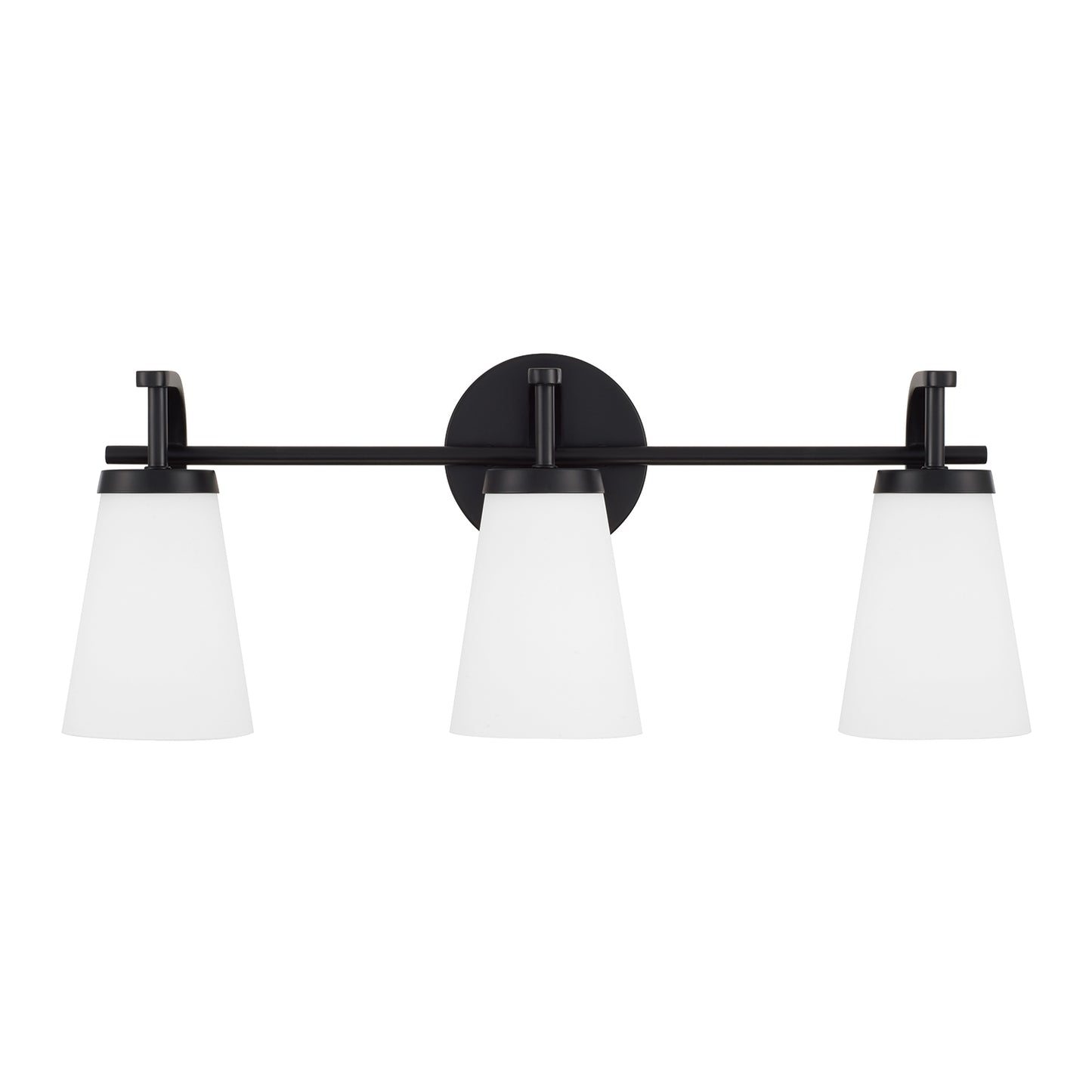 Drake 3-Light Vanity in Matte Black
