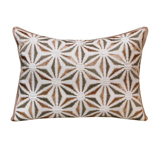 Blush Star Lumbar Pillow