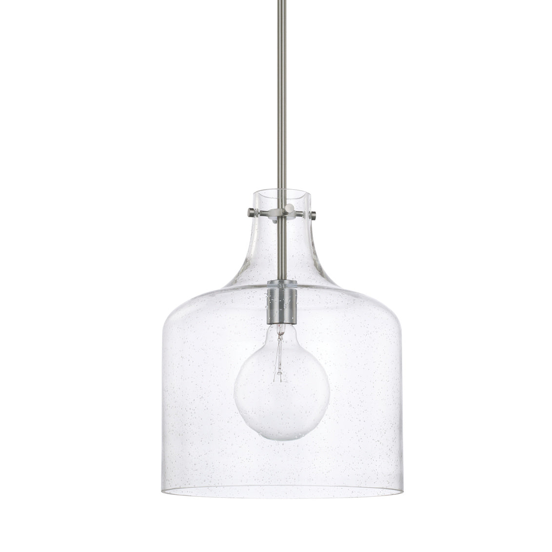 Crawford Pendant 1 LT in Aged Brass