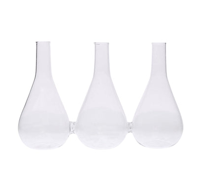 TRIO GLASS VASE