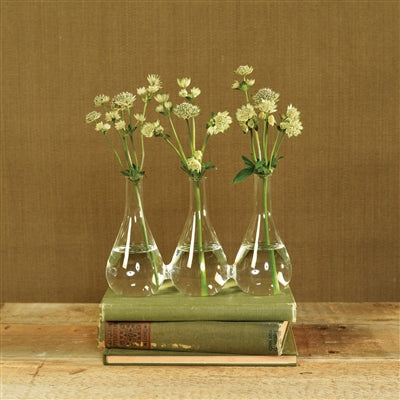 TRIO GLASS VASE