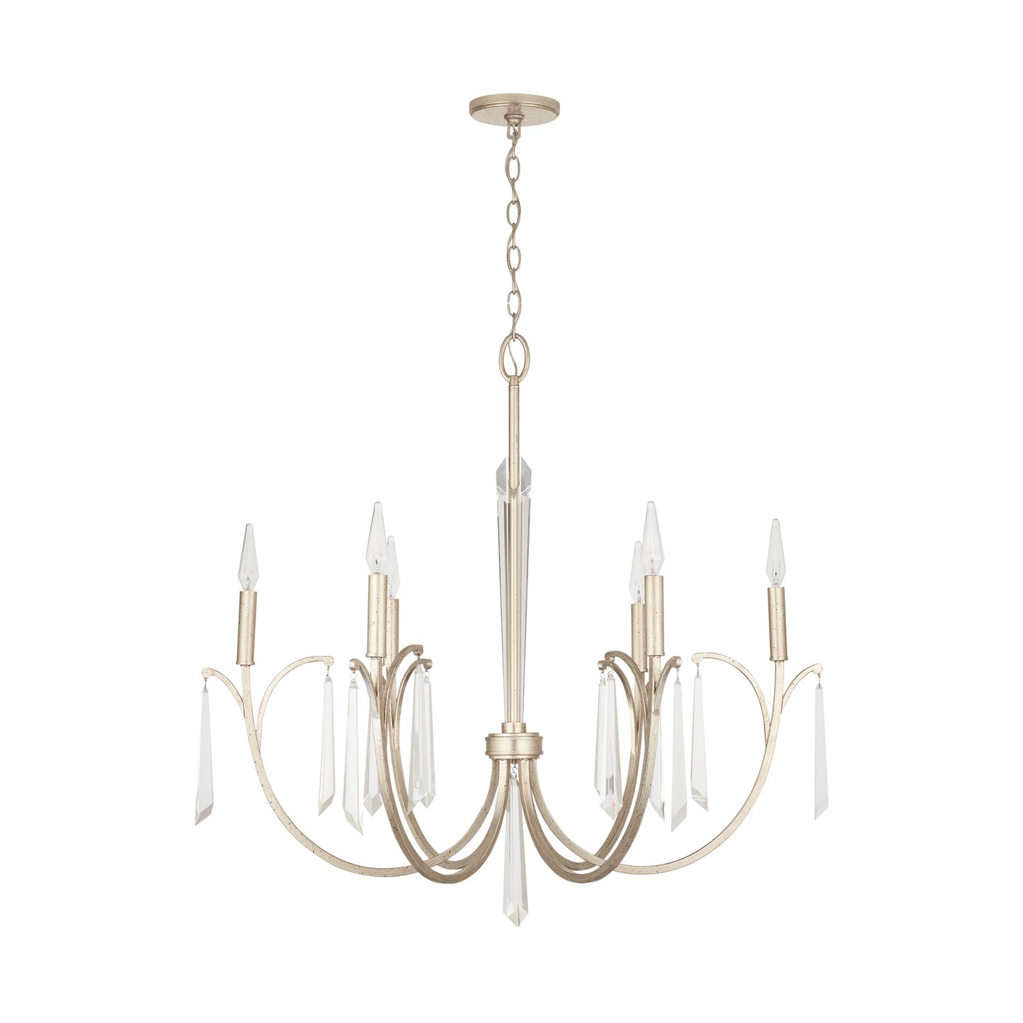Gwyneth Medium Chandelier in Winter Gold