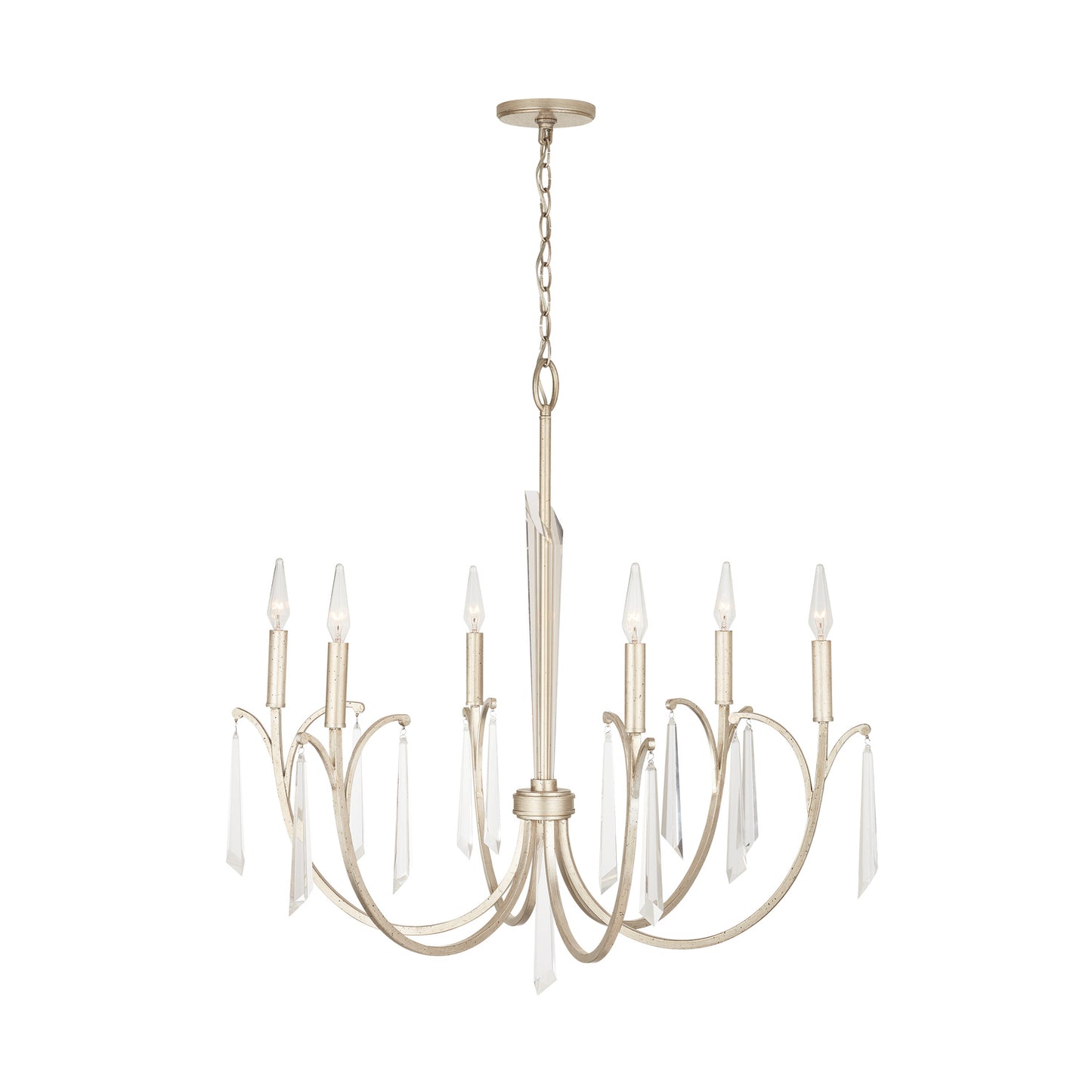 Gwyneth Medium Chandelier in Winter Gold