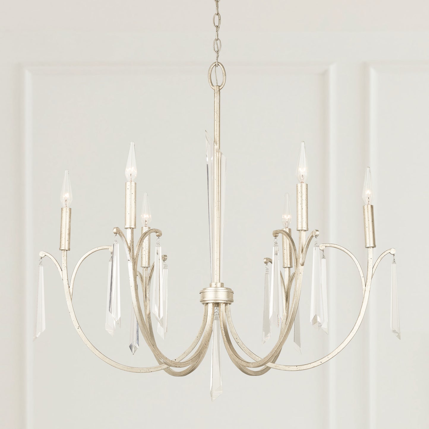 Gwyneth Medium Chandelier in Winter Gold