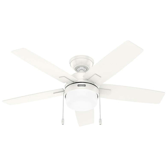 44" Anisten White LED Ceiling Fan