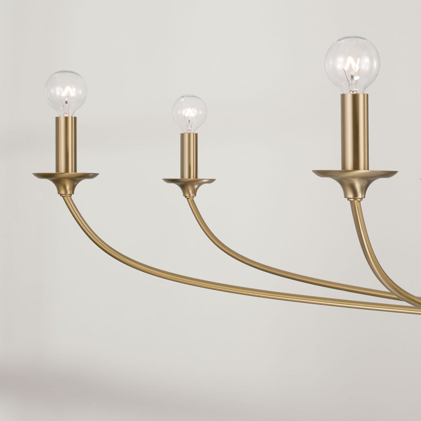 Dolan Grand Chandelier in Matte Brass