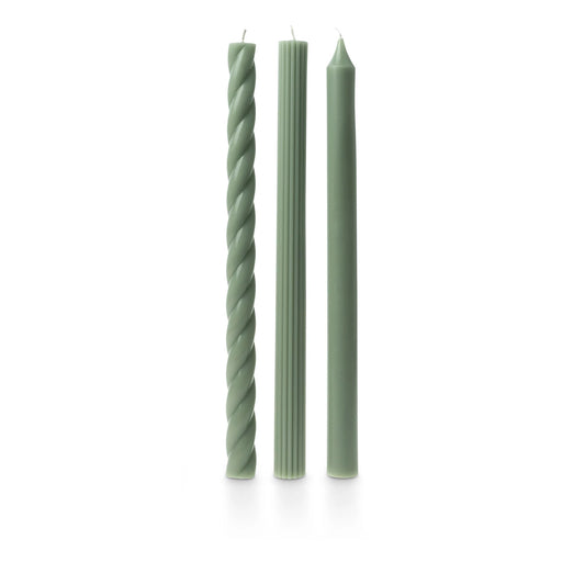 Sage Taper Candles