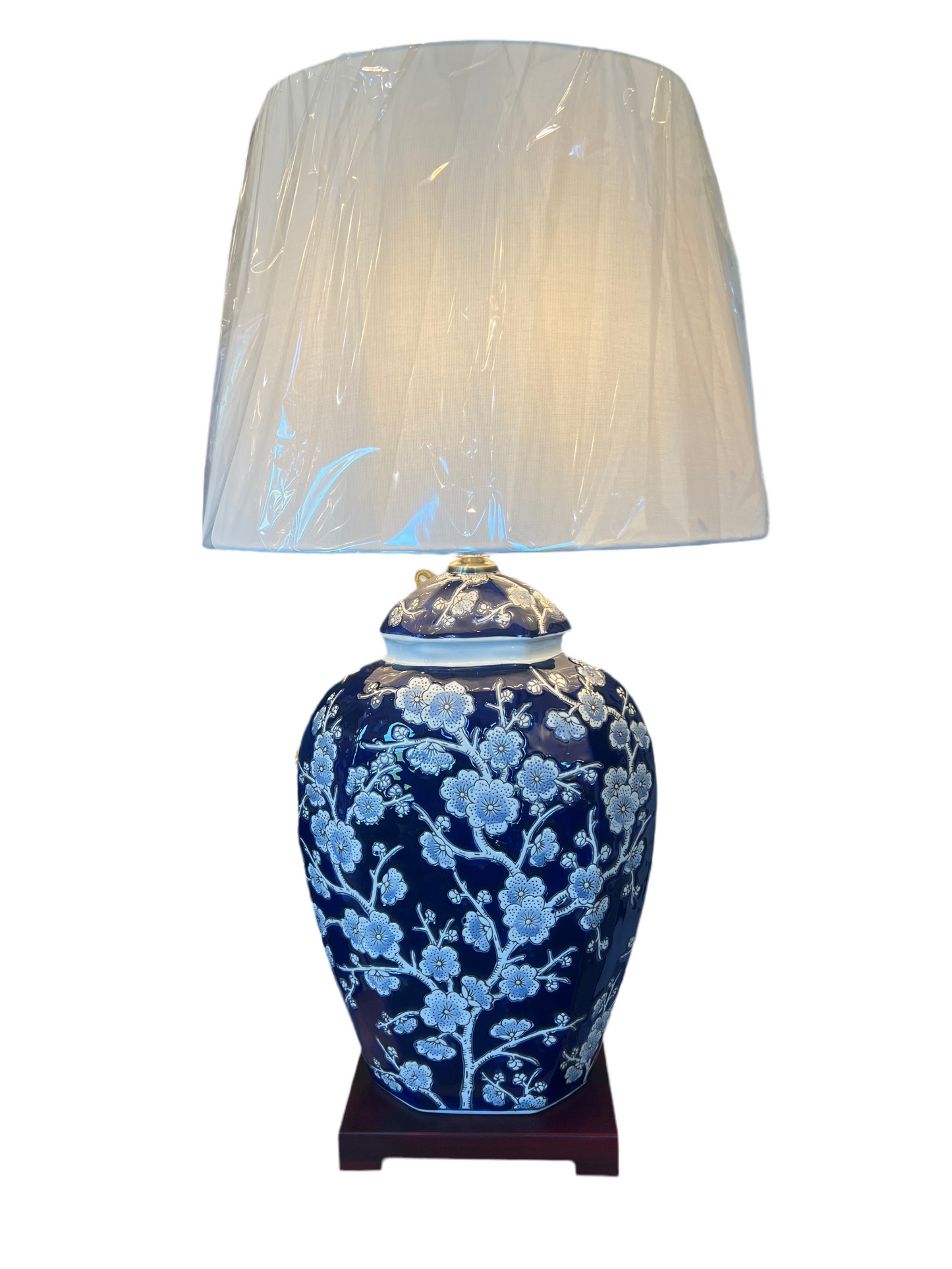 Blue and White Jar Lamp