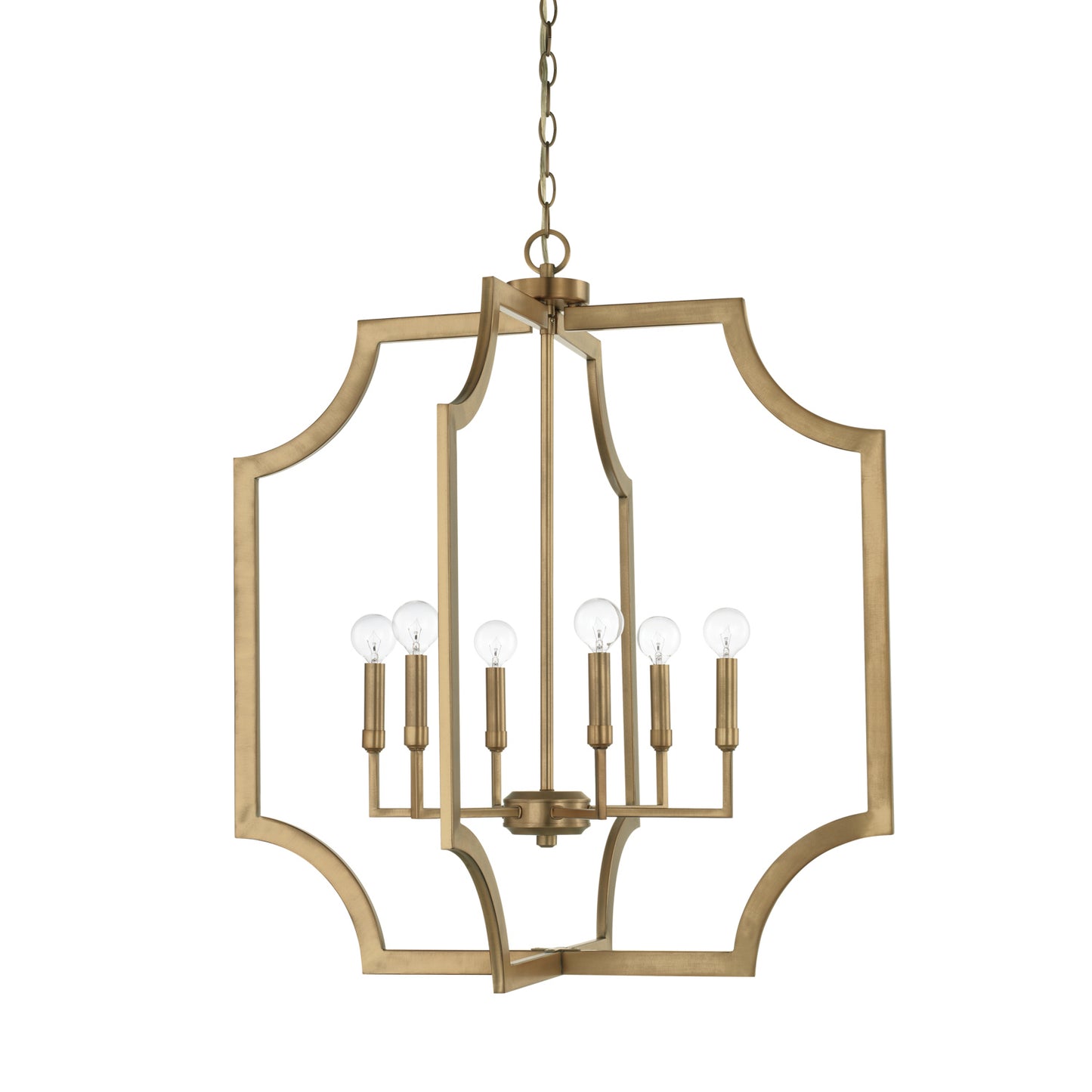 Lesley Foyer in Aged Brass