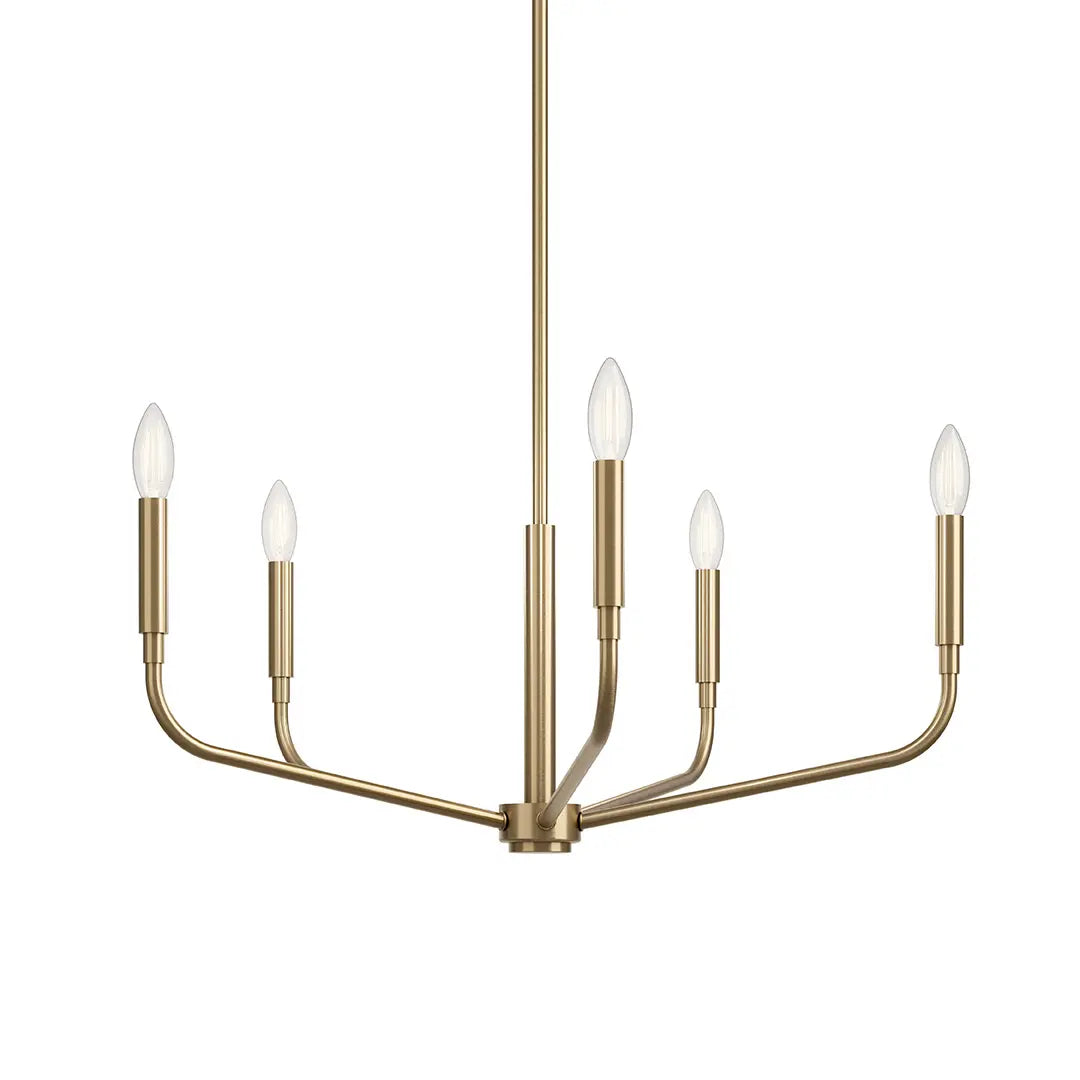 Madden Chandelier in Champagne Bronze