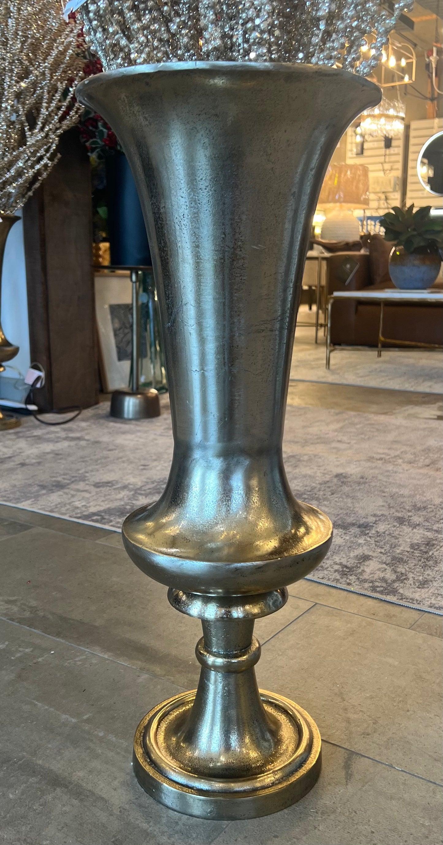 Champagne Bronze Urn