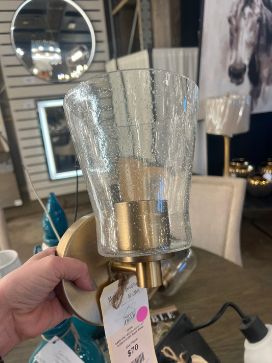 Sconce in Aged Brass