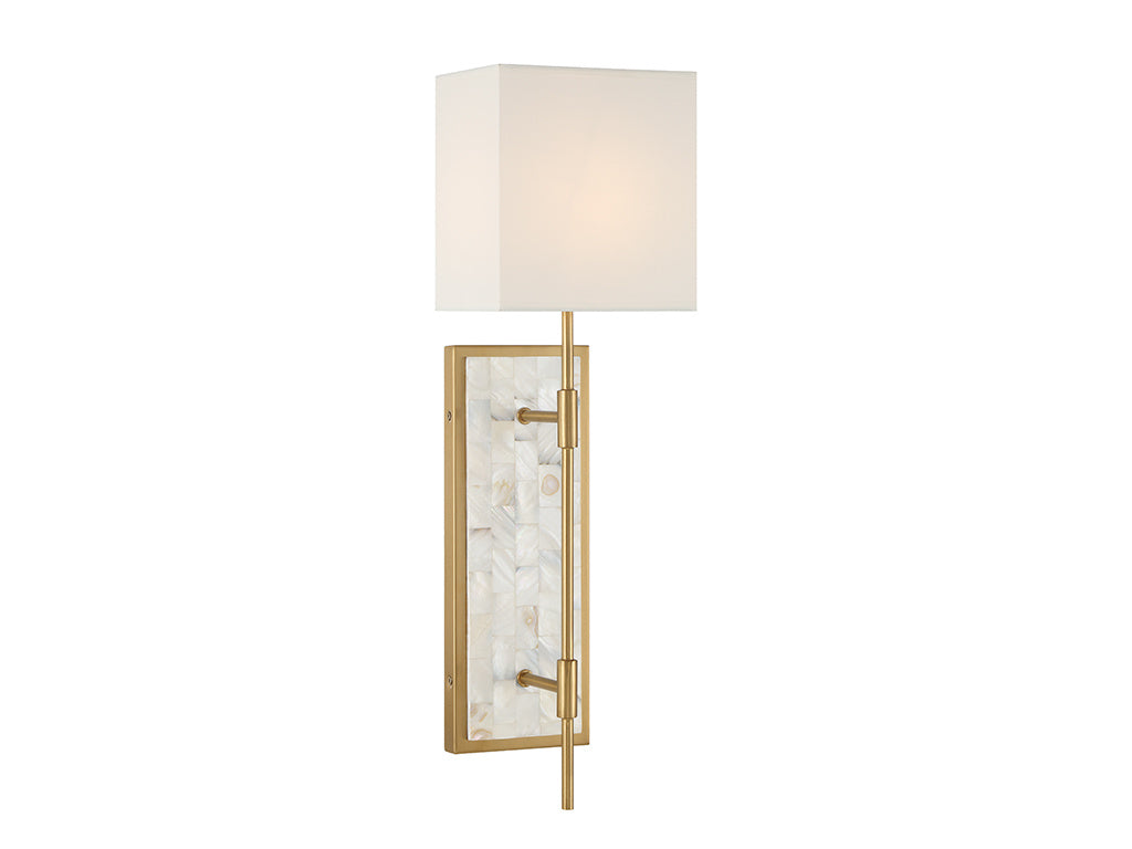 Eastover Wall Sconce in Warm Brass