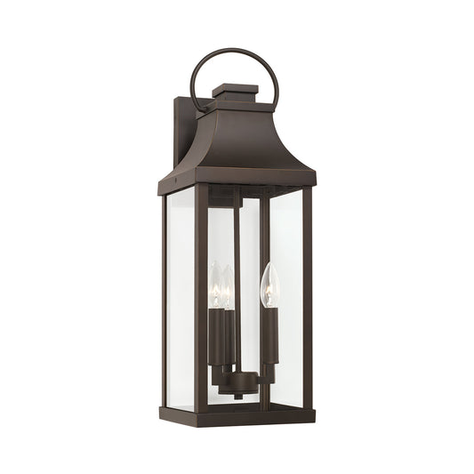 Bradford Large Lantern in Oiled Bronze