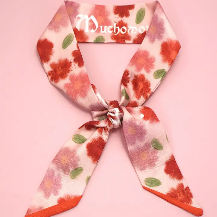 Silky Skinny Scarf
