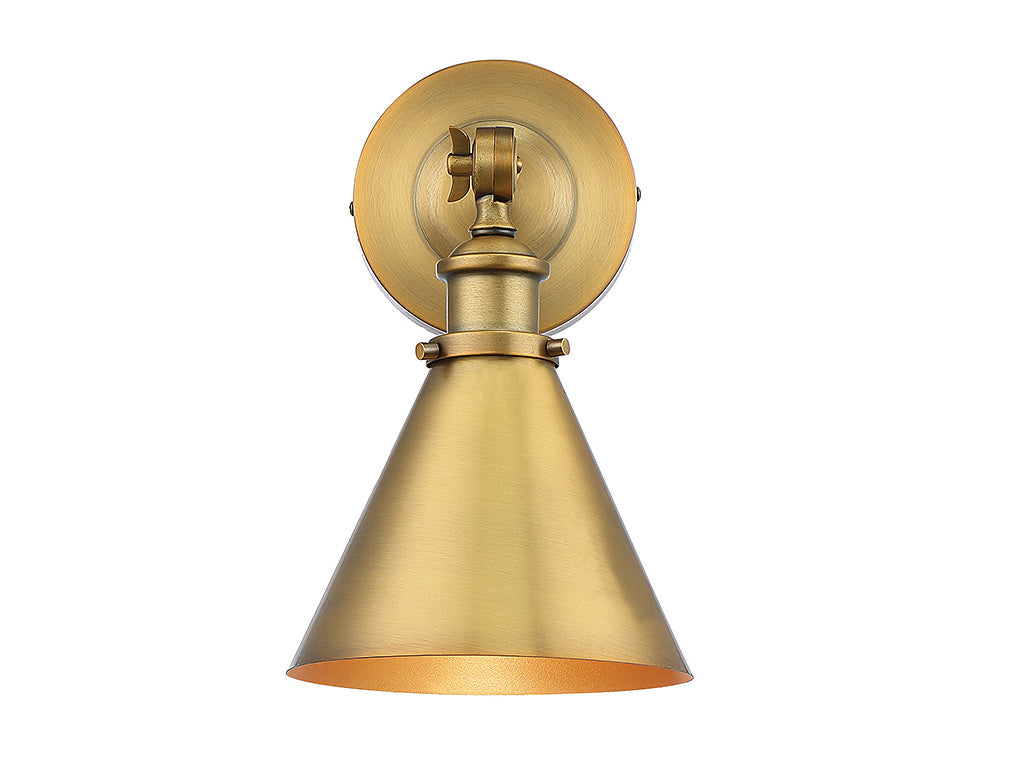 Glenn Sconce in Warm Brass