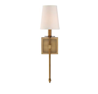 Monroe Sconce in Warm Brass