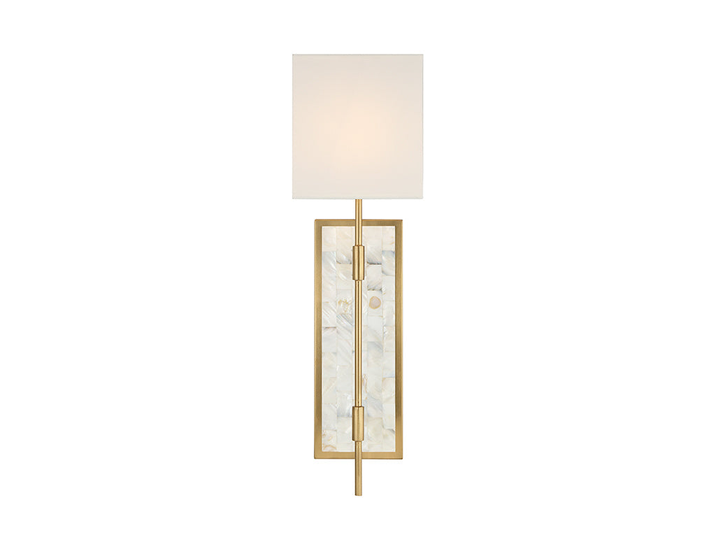 Eastover Wall Sconce in Warm Brass