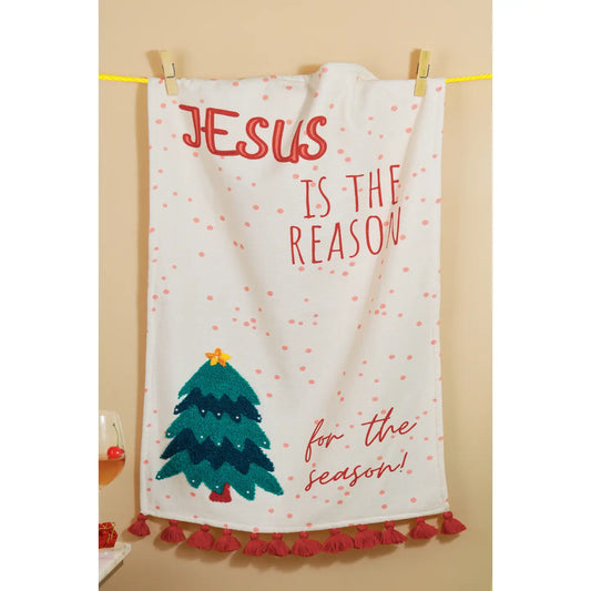 Jesus Is the Reason Tea Towel