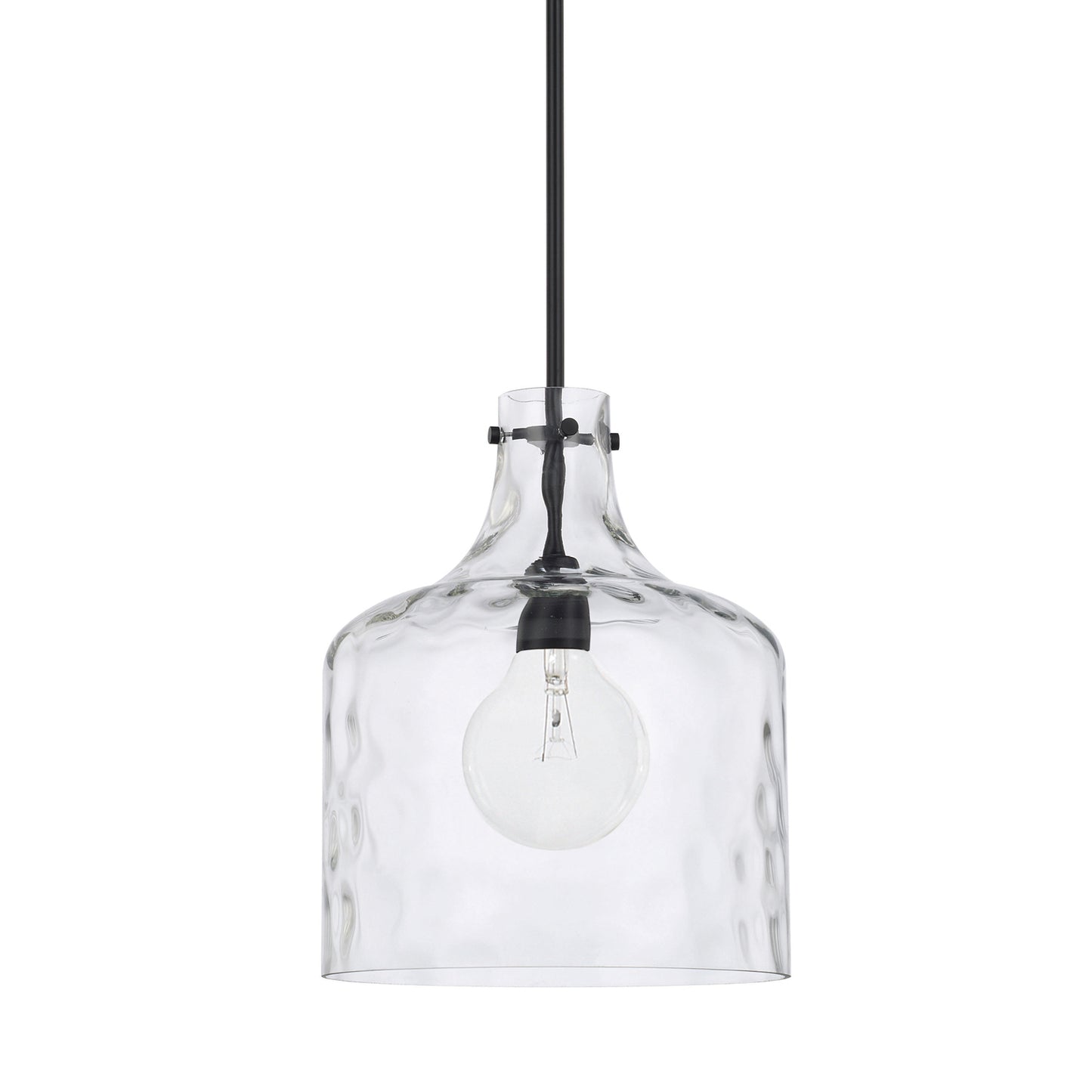 Crawford Pendant 1 LT in Matte Black