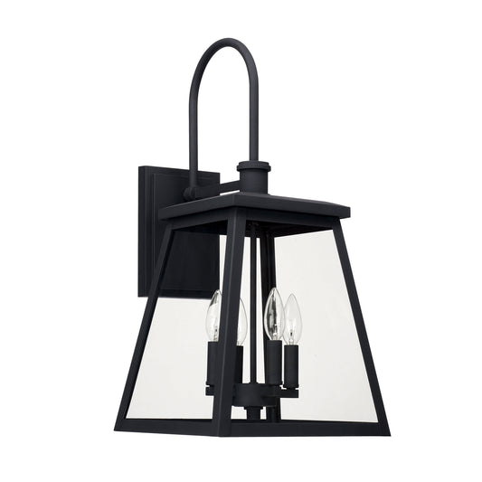 Belmore Exterior 4 LT Wall Lantern in Black